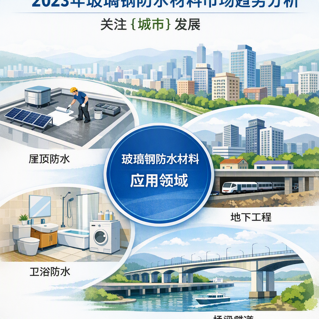 2023年玻璃钢防水材料市场趋势分析,关注 琼中 发展