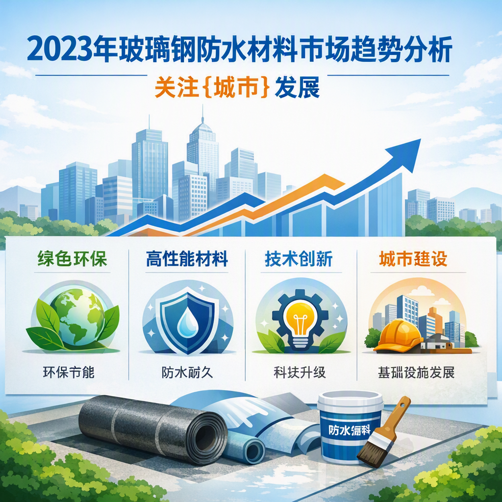 2023年玻璃钢防水材料市场趋势分析,关注 琼中 发展