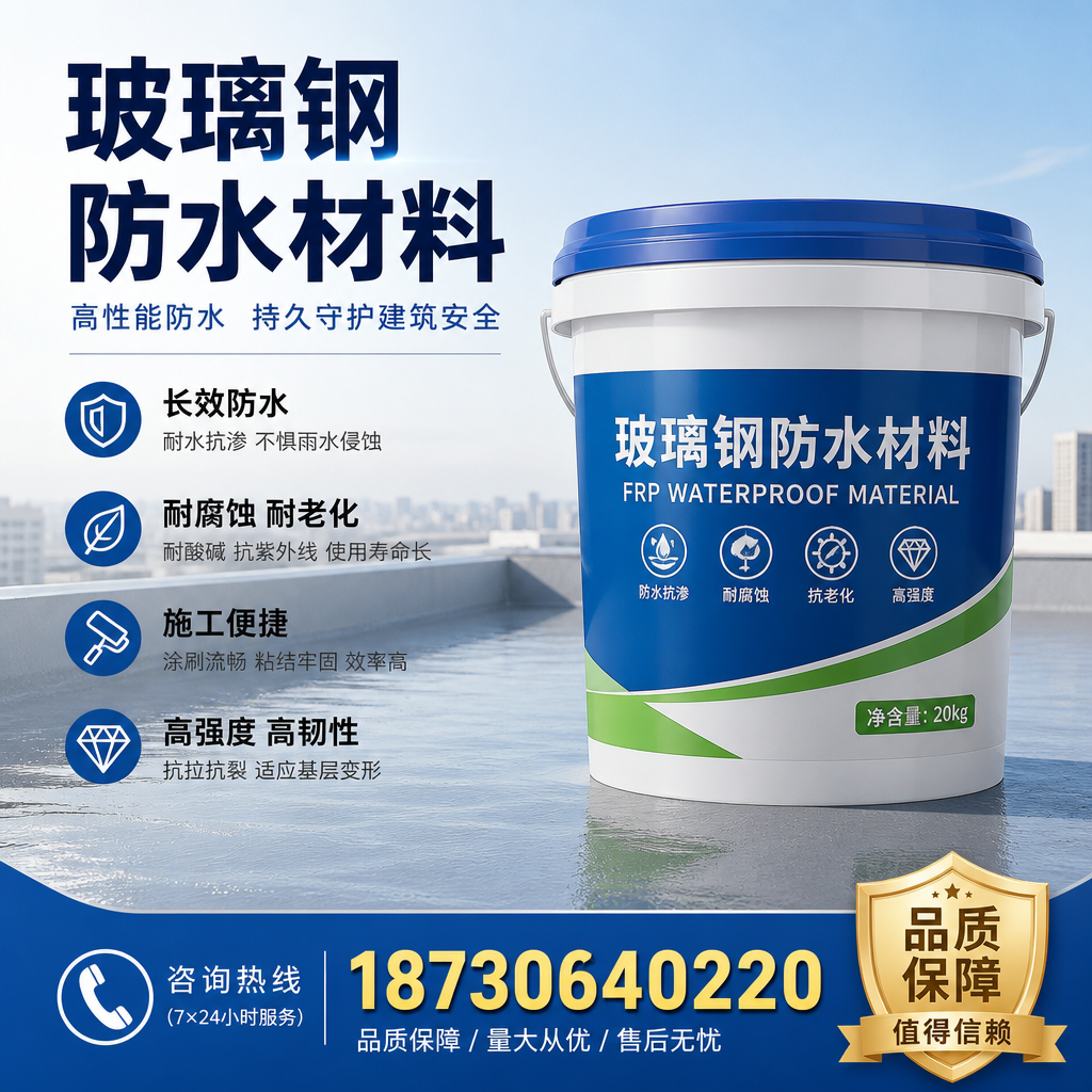 专家解析:玻璃钢防水材料的市场前景分析在 琼中